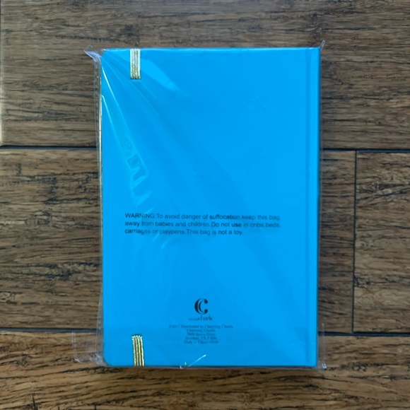 Blue & Gold Polka Dot - Notebook - Picture 3 of 3